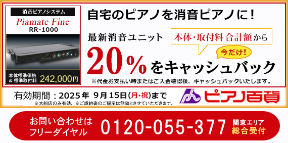 キャンペーンのご案内